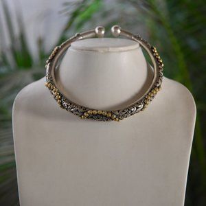 Handmade Silver Tribal Choker Necklace Gypsy Antique Jewellery Antique Boho